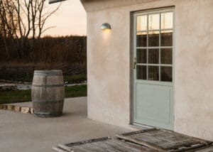 Klinteglas_montering_dörr